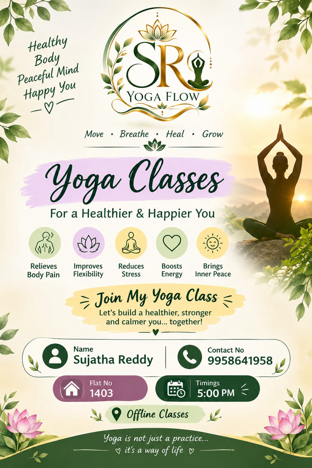 SR Yoga Classes photo 3